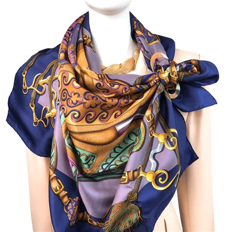 hermes scarf dress